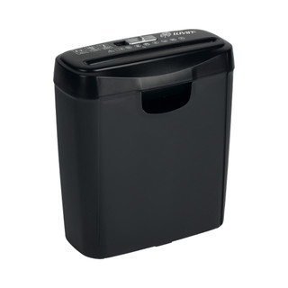 Fragmentadora de Papel Eletrica Automática Trituradora Picotadora Silenciosa LuvinCo Preto