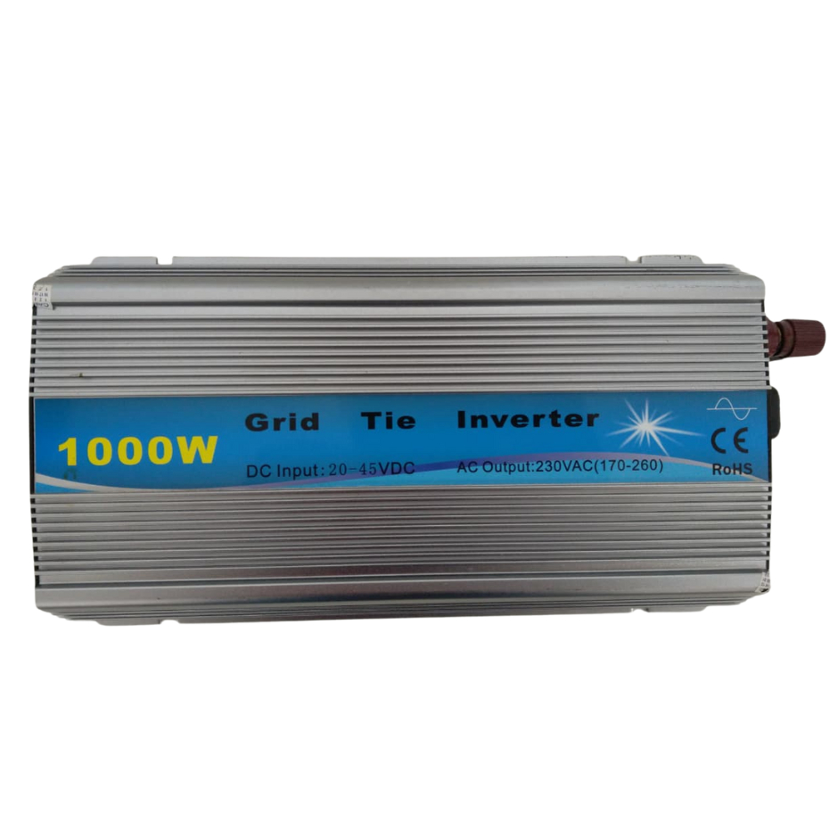 Inversor Solar On Grid Tie Entrada 20. A 45 Volts 1000w Saida 220v (Usado) Lacrado Injeta na Rede