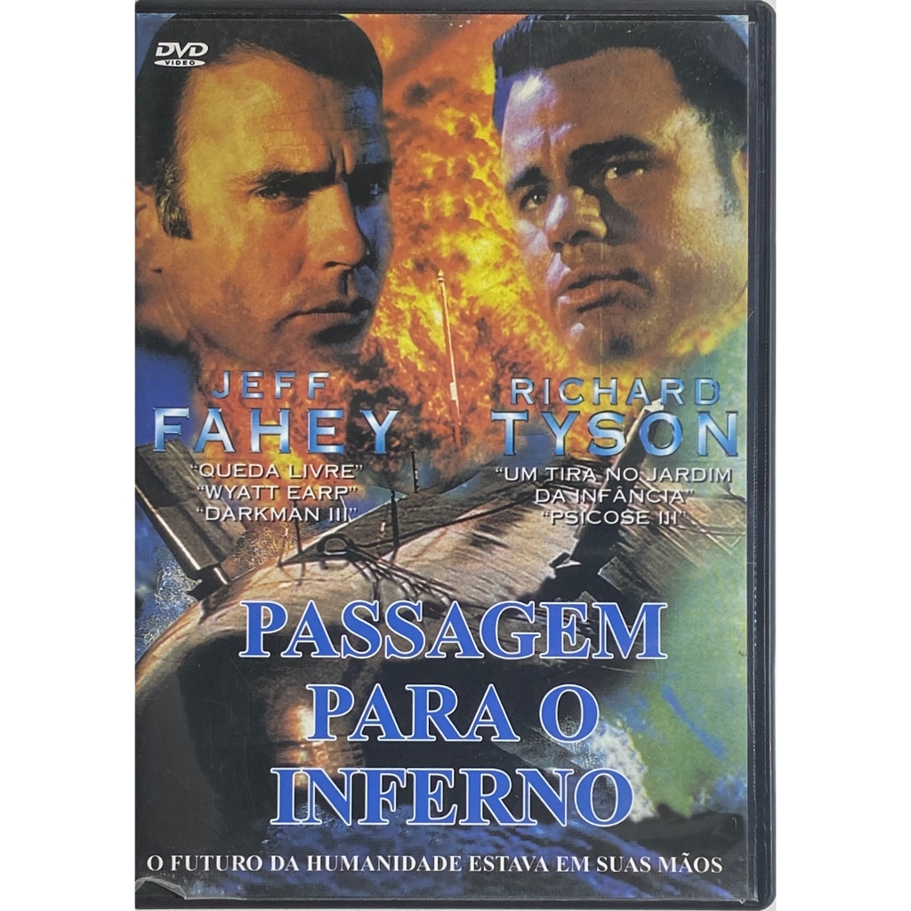 DVD - Passagem Para O Inferno - Original