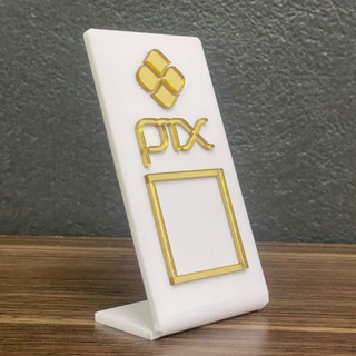 Placa PIX QR Code Display em Acrílico Pagamento Para Mesa Balcão Loja Salão em Oferta na Shopee