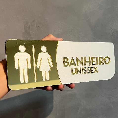 Plaquinha para Banheiro Feminino: Onde Comprar | BuscaProdutos