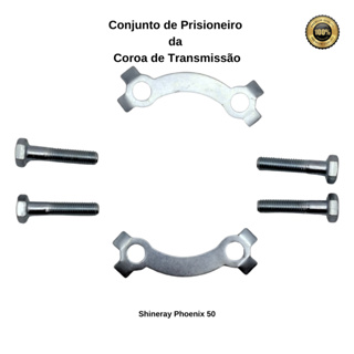 Presilha Travas e Parafuso da Coroa Shineray Phoenix 50 em Oferta na Shopee