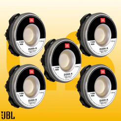 KIT C/ 5UN Drive Selenium Jbl D200X Corneta D200X Selenium Original C/nf