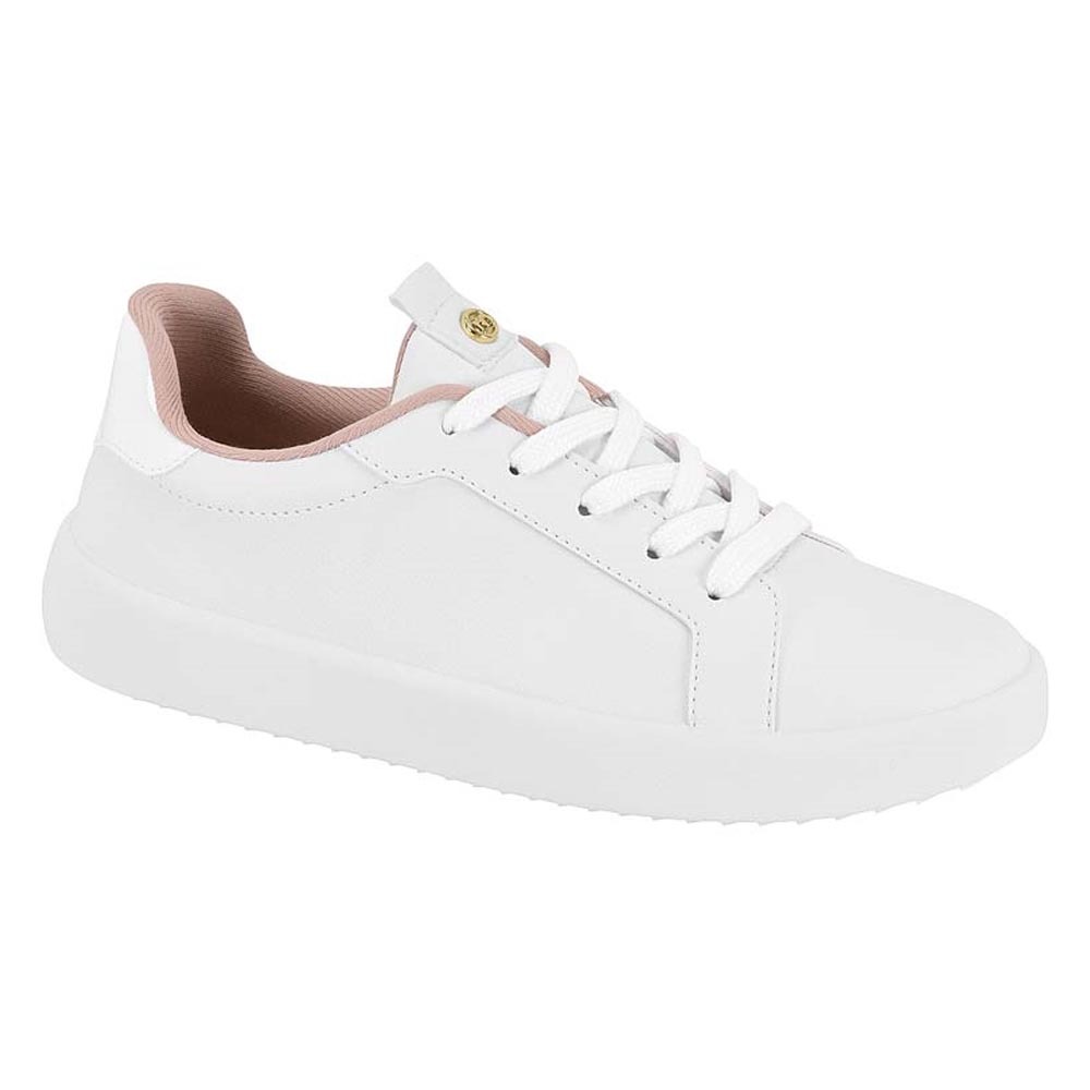 Tênis Moleca Branco Casual  Feminino Leve Confortável Resistente Sola Antiderrapante em Oferta na Shopee