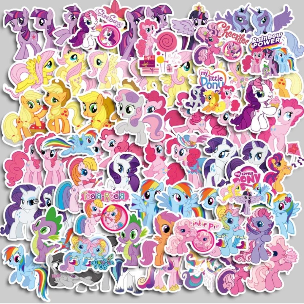 50 Stickers My Little Pony  | Adesivos para Kindle, Planner, Journal e Scrapbook