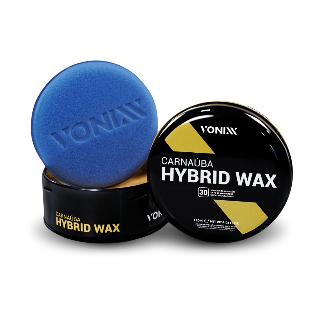 Cera Carnaúba Pasta Brilho Proteção Hybrid Wax Automotiva