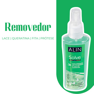 Removedor de Mega Hair - Fita Adesiva e Queratina Alin Gel Solve 140ml Aloe Vera Bico Spray em Oferta na Shopee