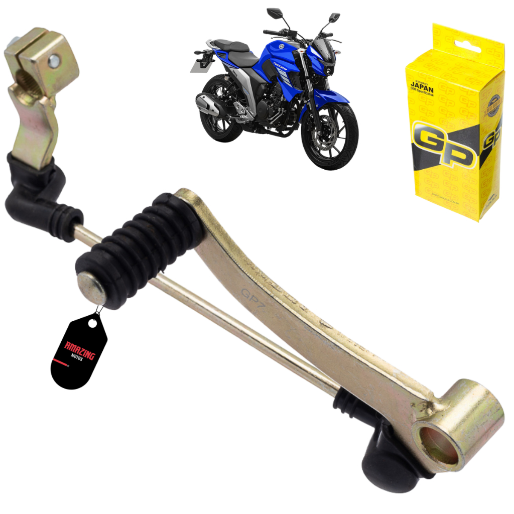 Pedal Câmbio Fazer 250 2018 2019 2020 2021 Com Articulação