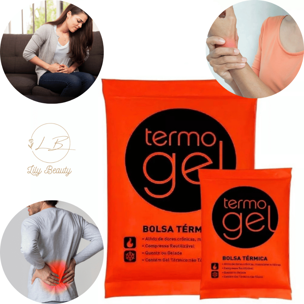 Bolsa Térmica - Termo Gel - Compressa Quente e Fria Reutilizável em Oferta na Shopee