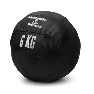 Wall Ball 6kg Mercadão & Cia – Medicine Ball para Crossfit e Funcional em Oferta na Shopee
