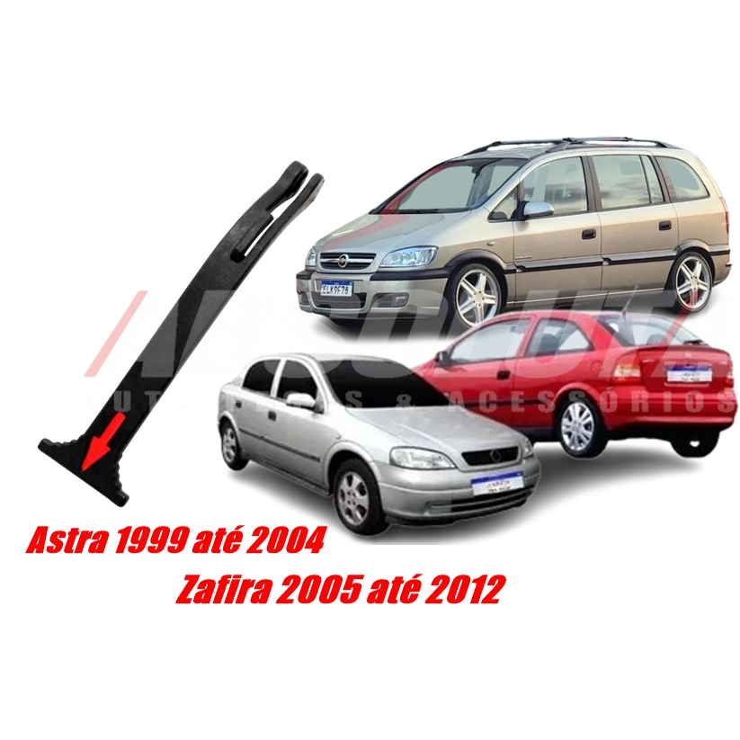 Lingueta Maçaneta Capo Astra 1999 até 2004 Zafira 2005 até 2012 Externa Puxador Abertura Capo