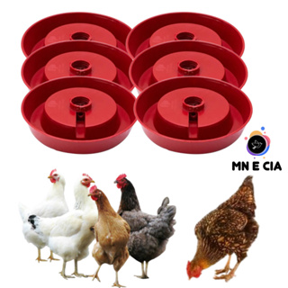 Kit 6 Bases Bebedouro Ave , Frango, Pinto, Codorna p/Garrafa Pet em Oferta na Shopee