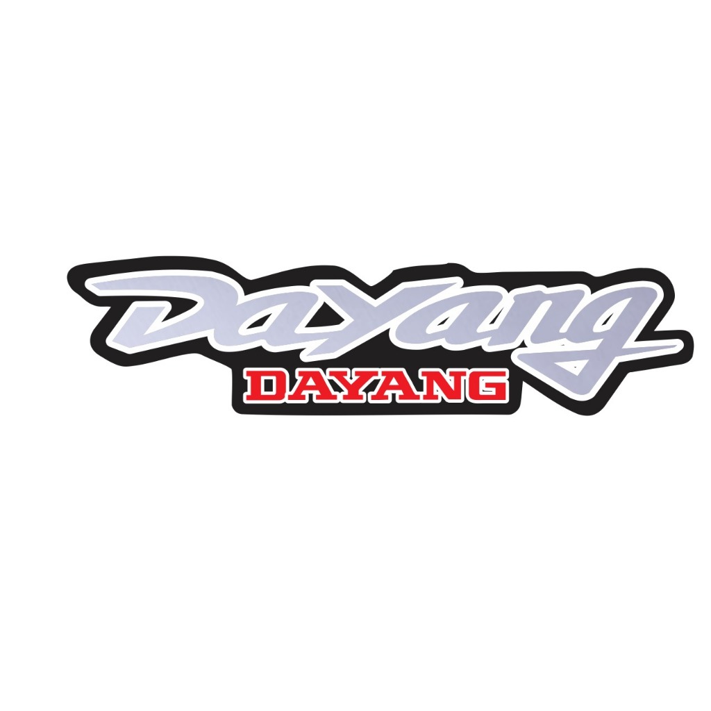 Par Adesivo Logo moto Dayang