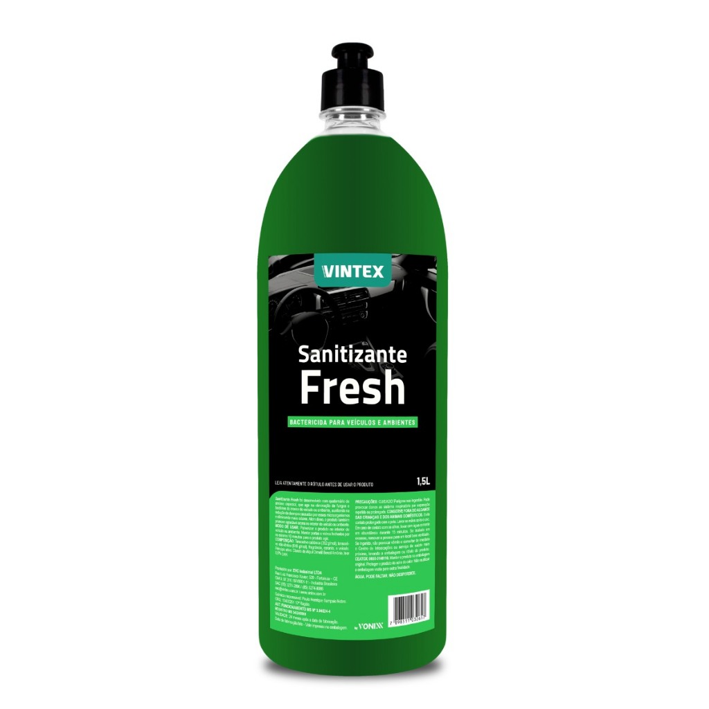 Sanitizante Aroma Limpador Fresh Finalizador Automotivo