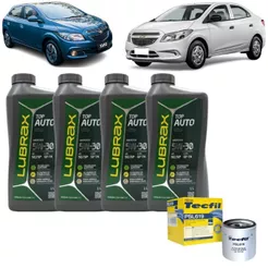 Kit Troca De Oleo Filtro Gm Onix Prisma Agile Montana Meriva Cobalt 5w30 Sintético Revisão Original