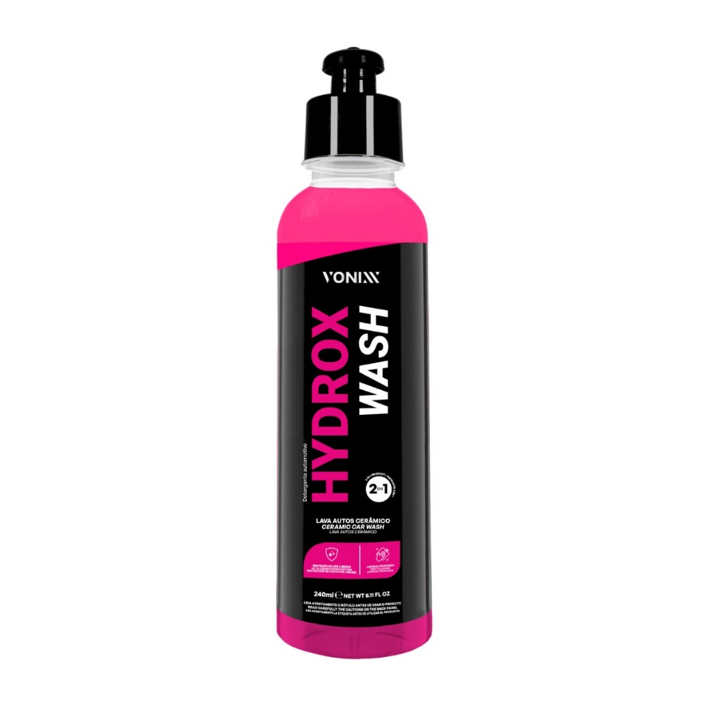 Shampoo Automotivo Hidrox Wash Lava Autos Proteção Brilho