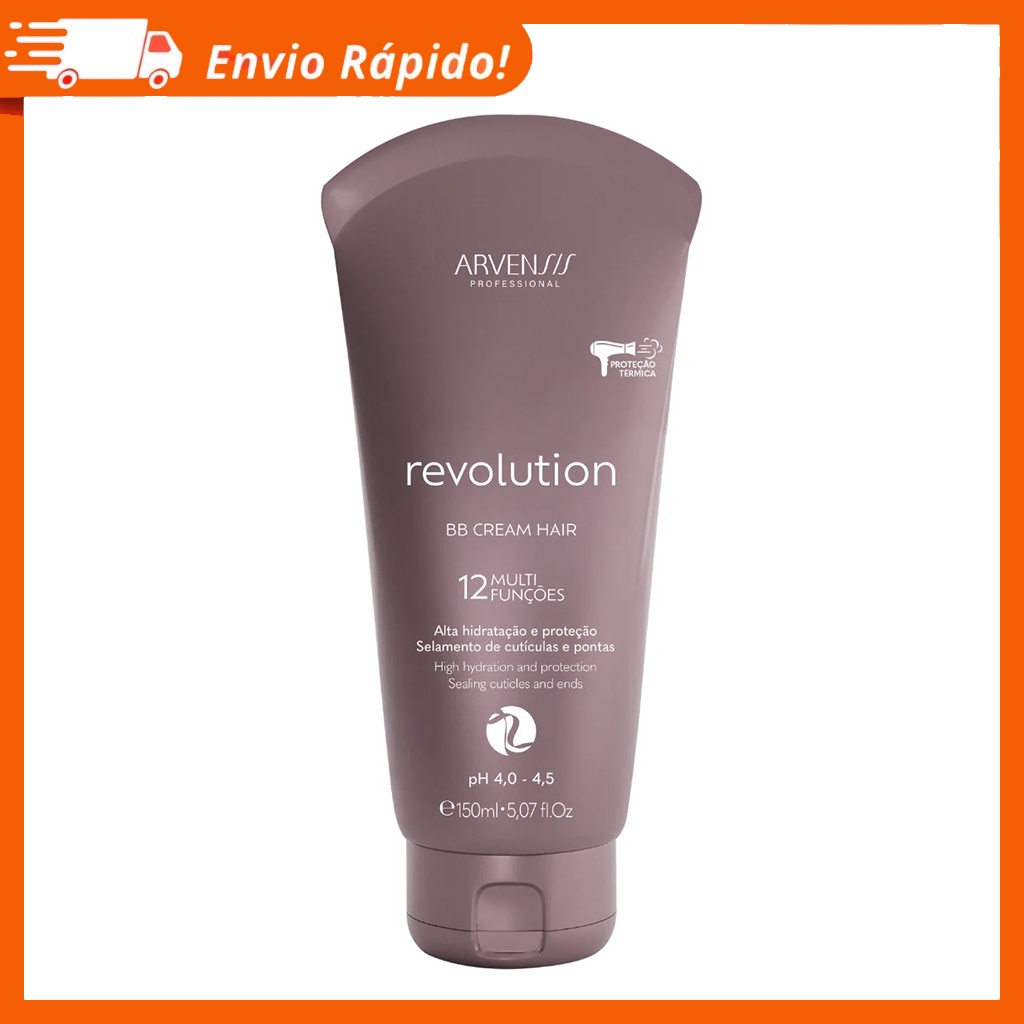 Creme Bb Cream Hair Revolution Multifunções 12 Funções Arvensis