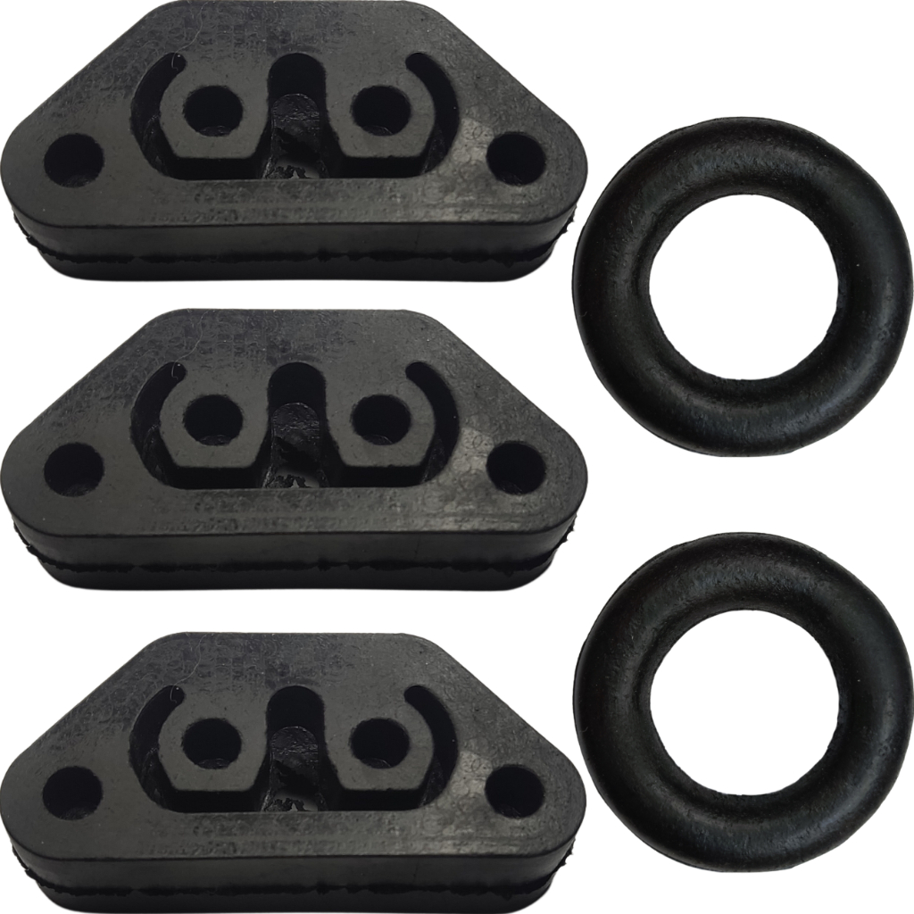 Kit Coxim Escapamento Borracha Fiat Tempra Com 5 Peças