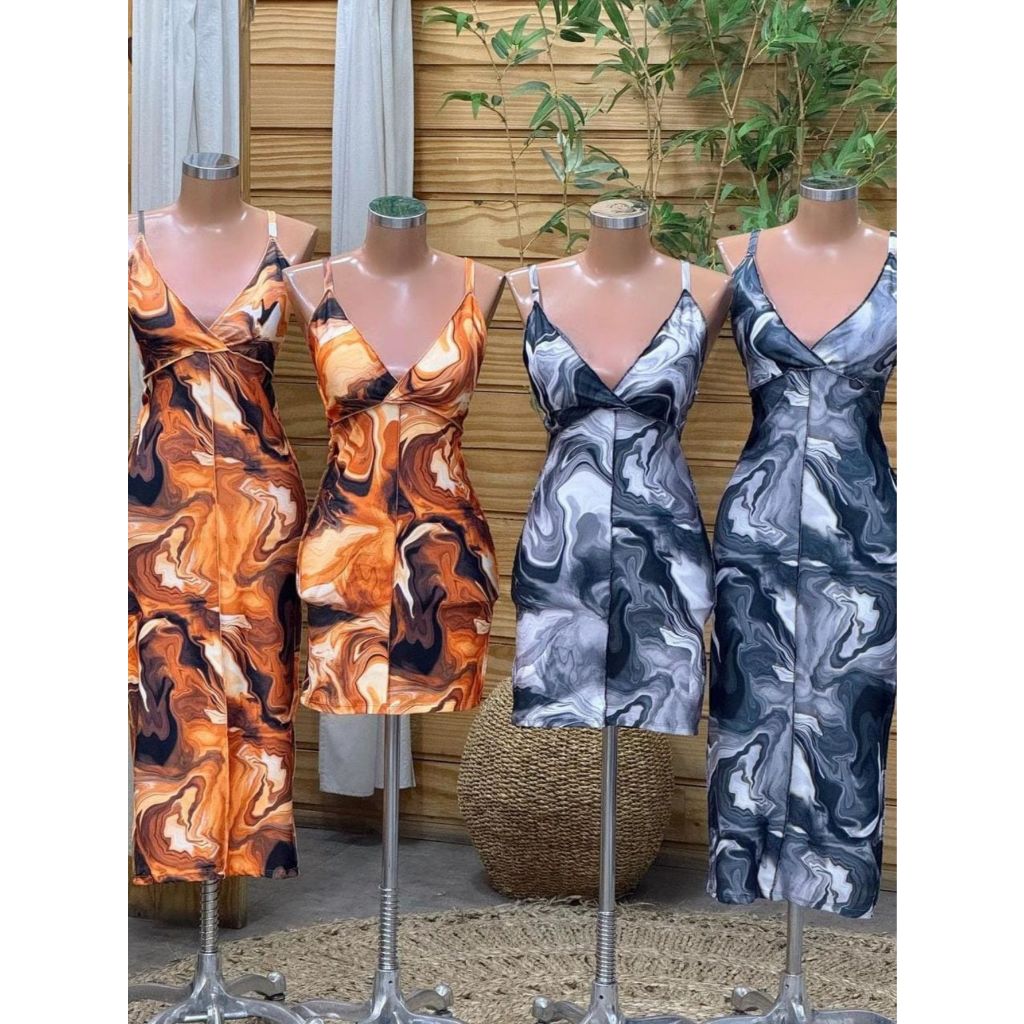 Vestido Tie day Feminino Vestido Vestido Tubinho Vestido Coladinho Vestido Feminino Vestido Curto Alcinha