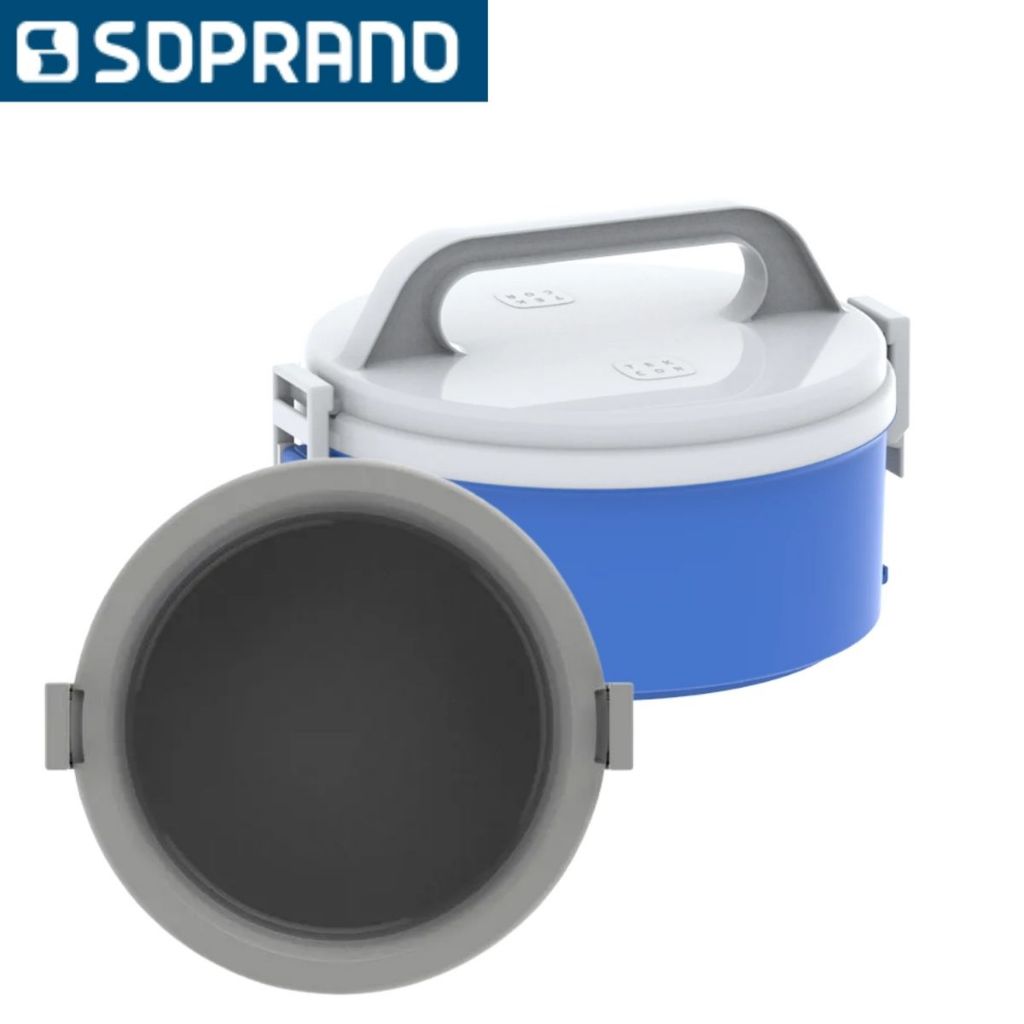 Marmita Térmica Individual Soprano Tekcor 1,5L BPA Free, Prática e Resistente COMPRE AGORA