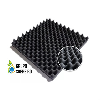 Espuma Acústica 50x 50x 3cm - 20 placas  C.o em Oferta na Shopee