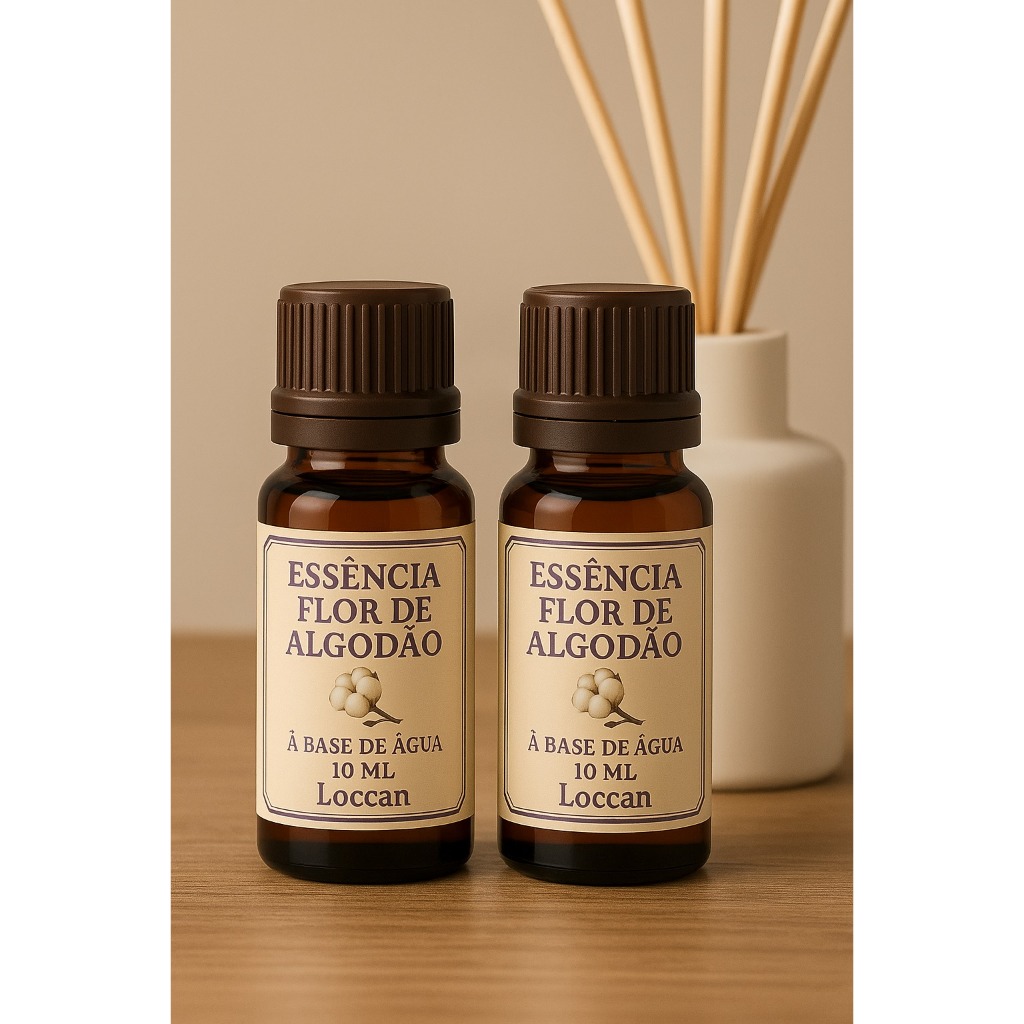 2 Unidades de Essência Flor de Algodão para Aromatizador a Pronta Entrega