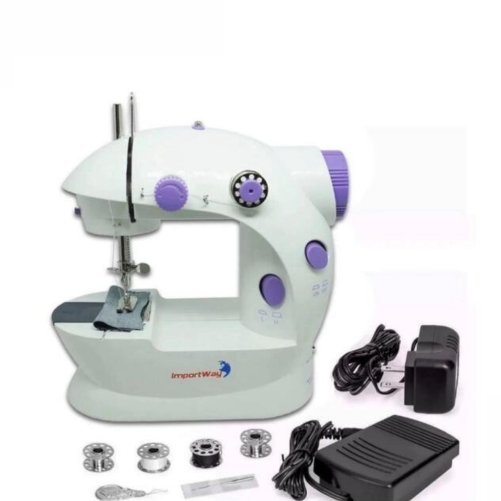 MINI MAQUINA DE COSTURA BIVOLT  6V 1200 MA, 9,5W - IMPORTWAY em Oferta na Shopee