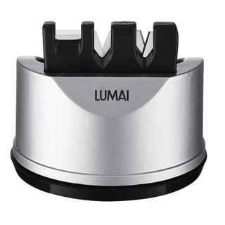 Lumai Afiador Facas 3 em 1 Phoenix Amolador Manual Tungstênio Cerâmica Ventosa Tesoura Cozinha