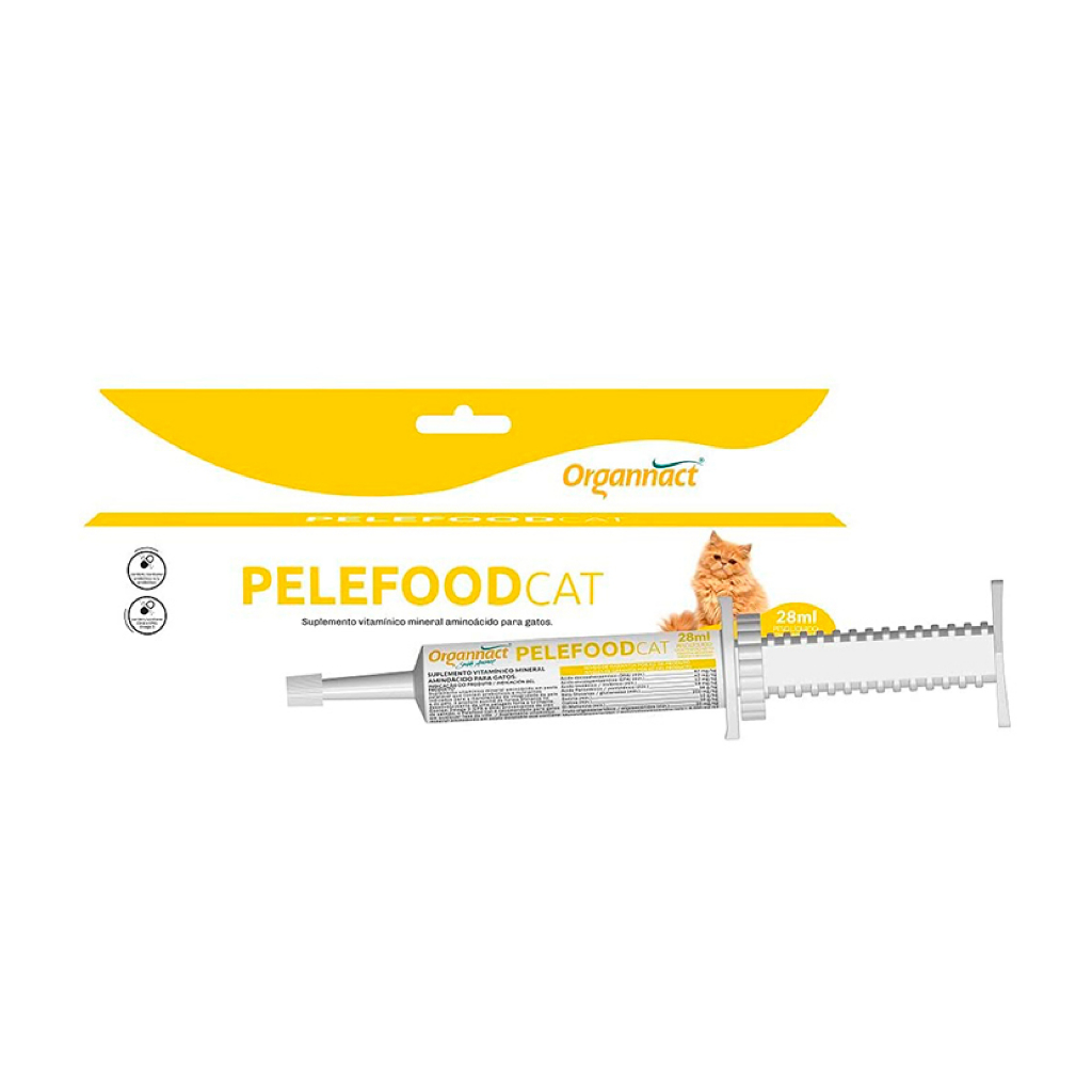 Organnact - Suplemento Vitamínico - Pelefood Cat - Gatos - 28ml em Oferta na Shopee