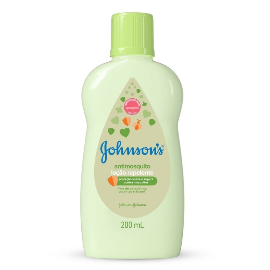 Loção Repelente Johnson's Baby Antimosquito 200ml