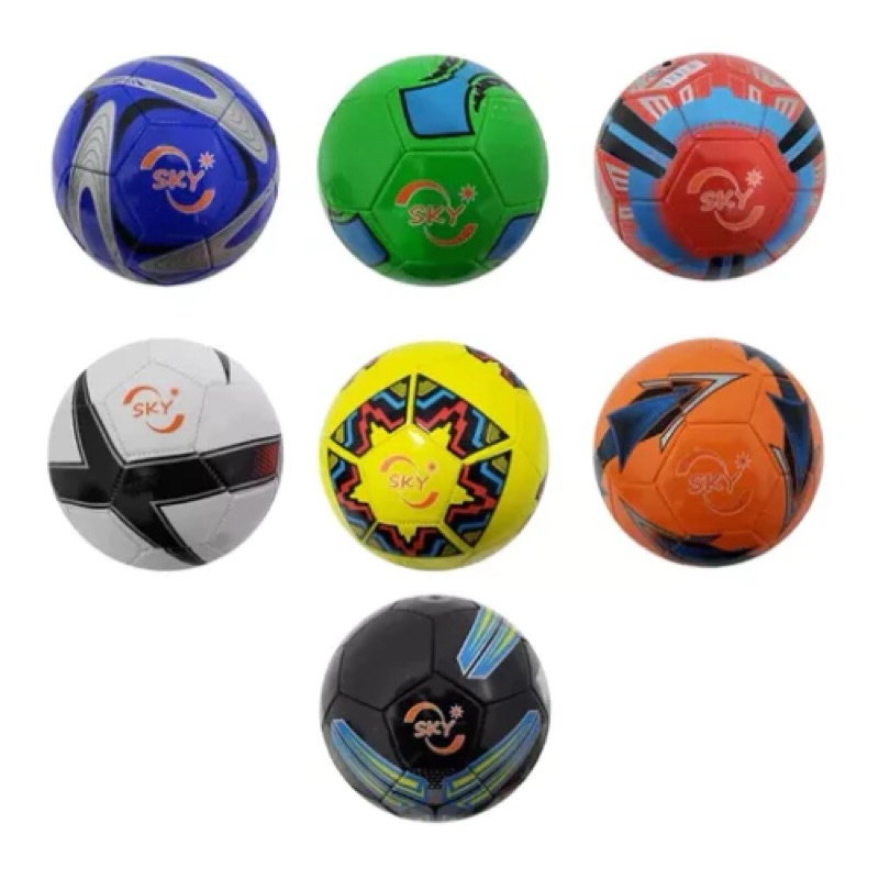 Bola Futebol Campo Couro Sky Sortidas