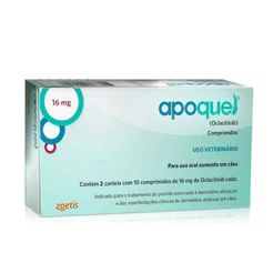 Apoquel - Zoetis - 16mg - Controle De Dermatites Em Cães