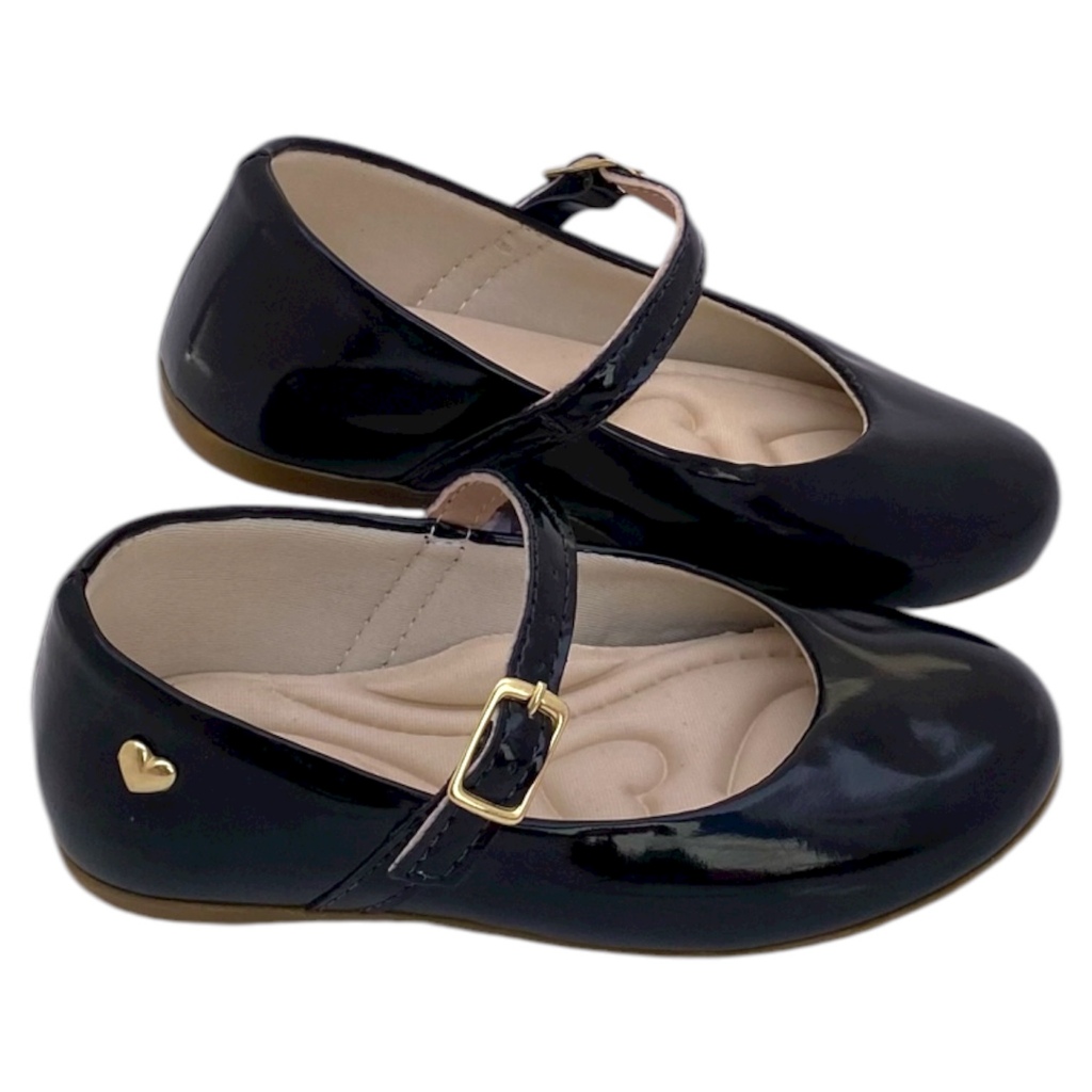 Sapatilha Menina Infantil Blogueirinha Boneca Feminina Clássica Básica Casual Batizado Preto em Oferta na Shopee
