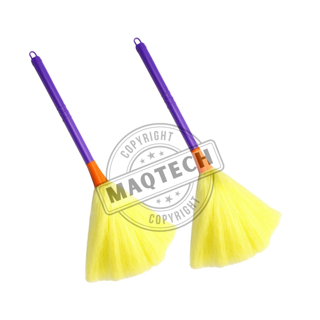 2 Espanadores de Pó Fibras Sintéticas 50cm Macio Limpa Poeira Multiuso para Móveis Uso Geral Premium