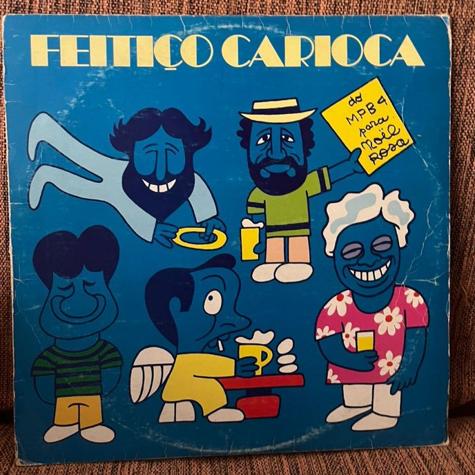 LP  Disco de Vinil- MPB4 – Feitiço Carioca - Do MPB4 Para Noel Rosa