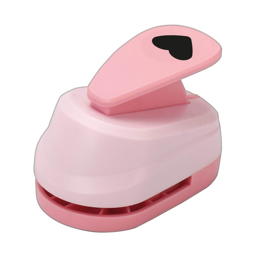 Perfurador Furador Decorativo Coração - 25mm Tilibra