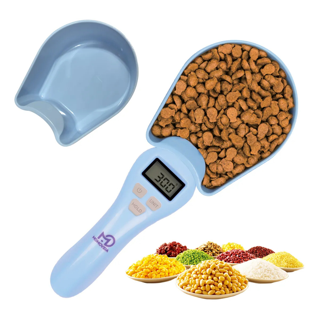 Balança Momovida Colher Digital de Medição Precisção Eletrônica Pesagem de Alimentos Para Animais em Oferta na Shopee