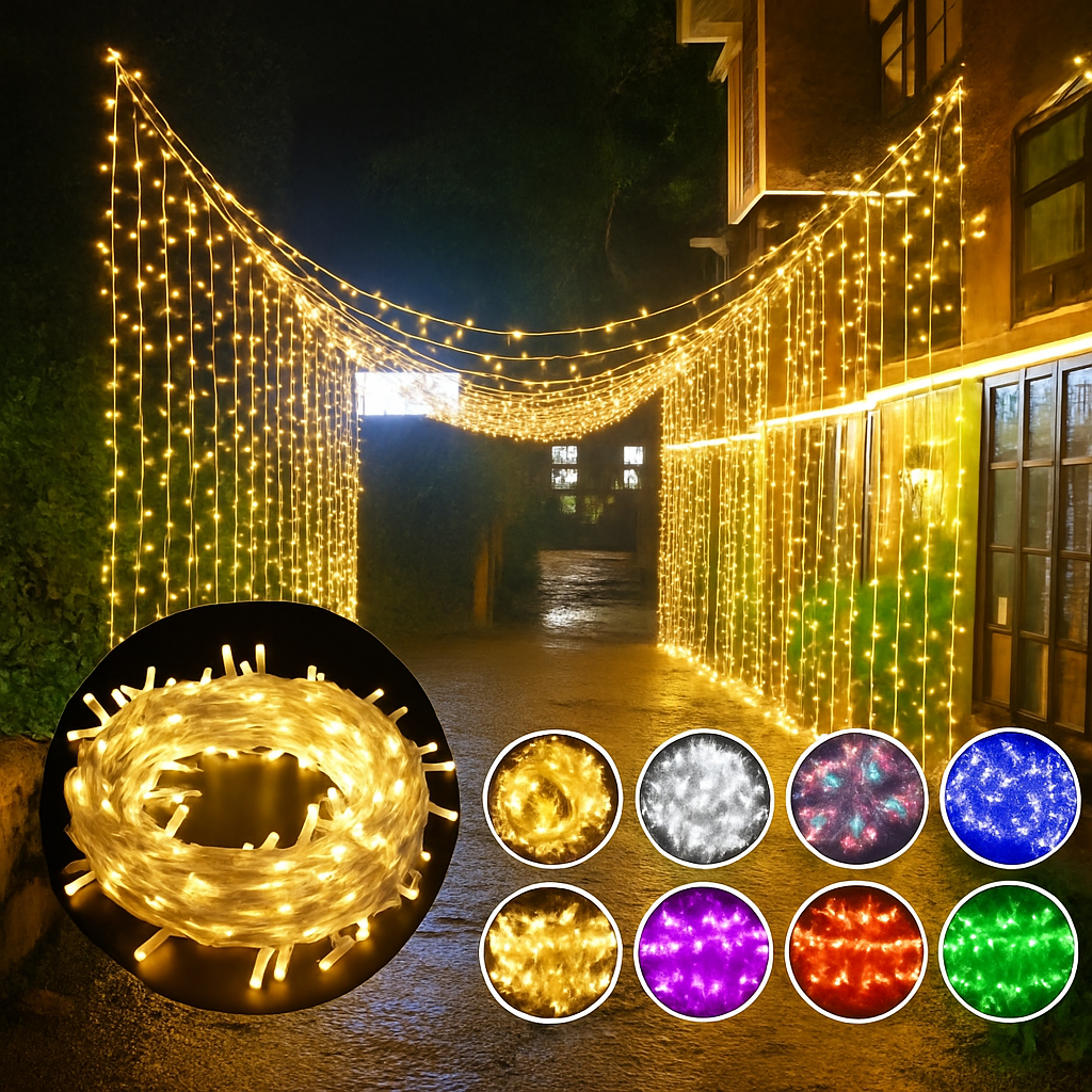 Pisca Pisca 110V Luz Árvore Natal Multiuso