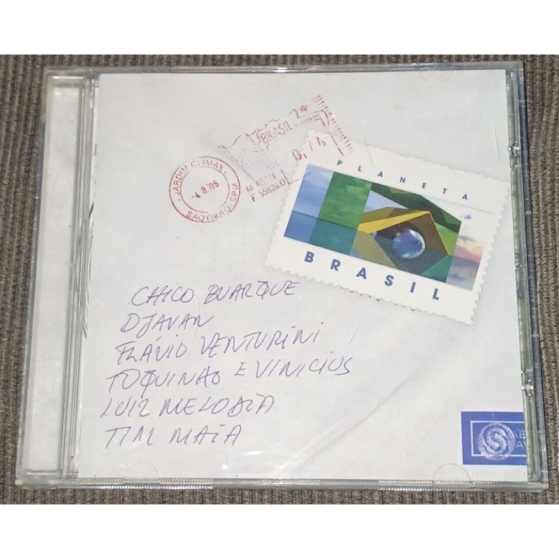 CD Planeta Brasil vários artistas original Y 394