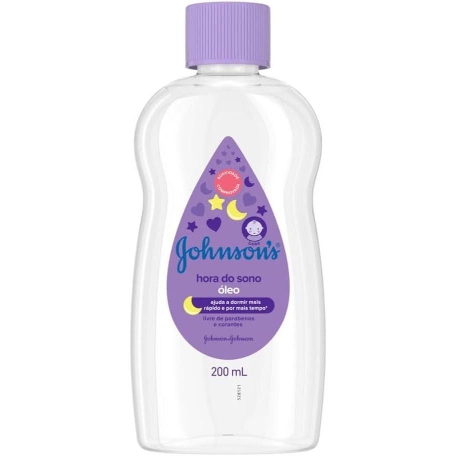 Óleo Hidratante Infantil Johnson's Baby Hora Do Sono Com 200ml em Oferta na Shopee