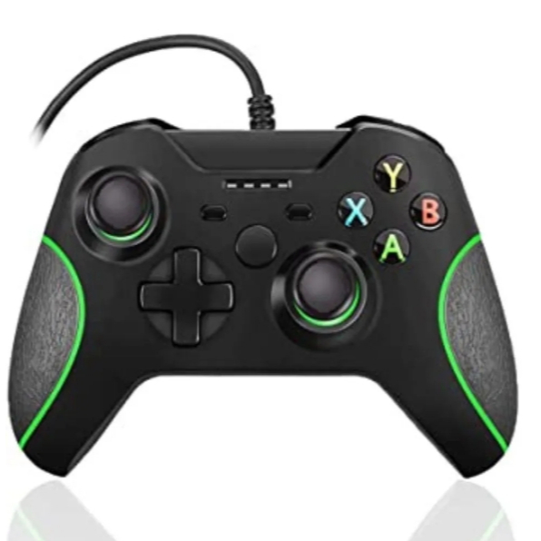 Controle Compatível para Xbox One S Com Fio Usb Joystick Pc Gamer