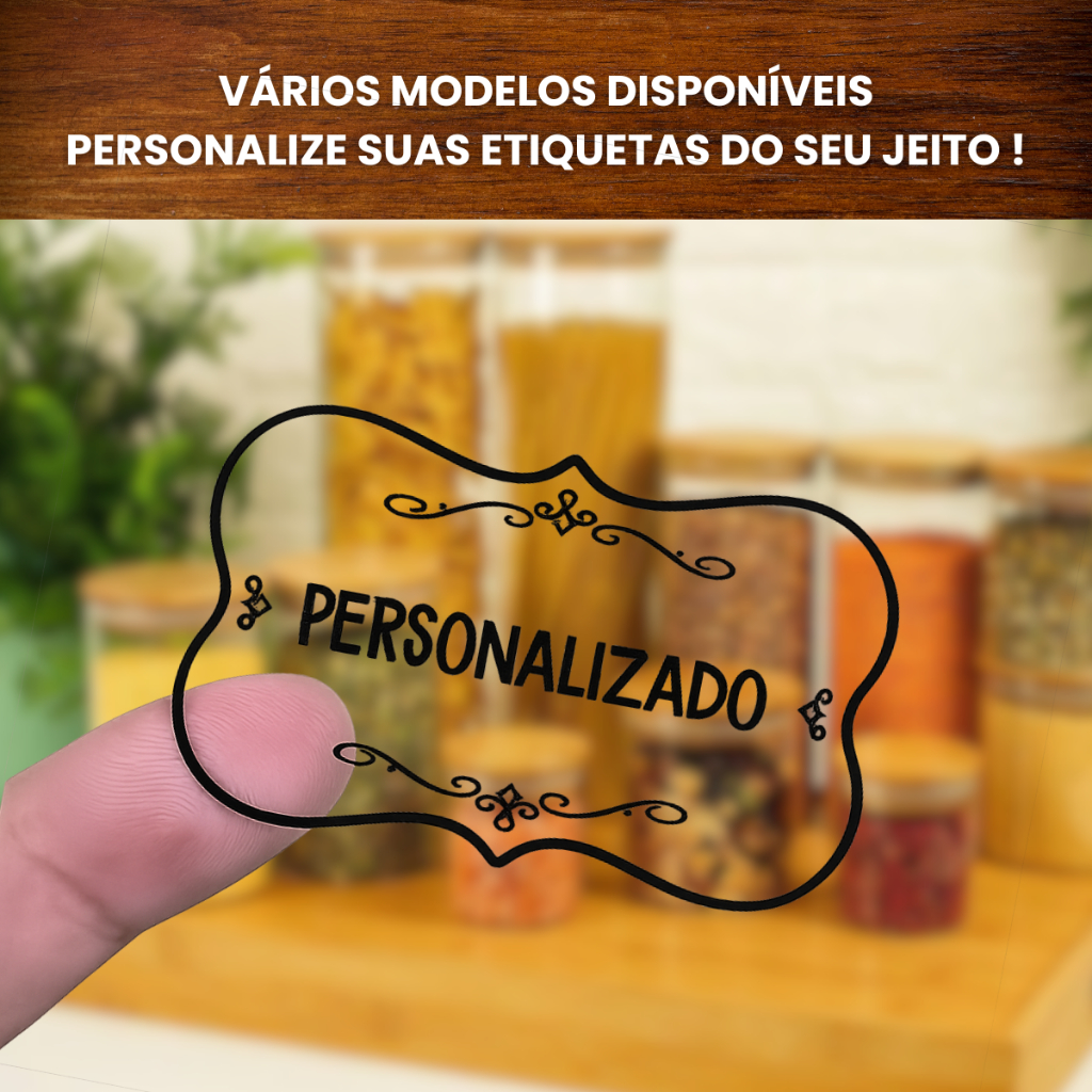 Etiquetas Adesivos Personalizados Vinil A Prova D'Água - Escolha o modelo desejado