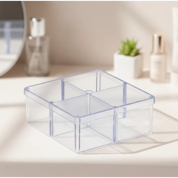 Kit c/70 Caixa 7x7 Acrílica para Lembrança Personalizada de Festa – ideal para aniversário, casamento e chá, para doces