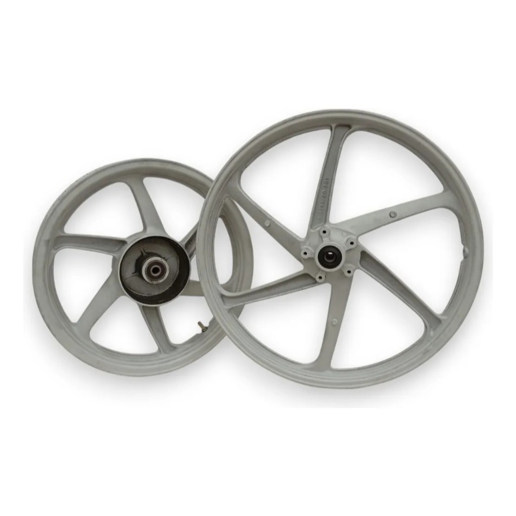 PAR RODA HONDA BIZ 125 + 2005 A 2010 BIZ 125 EX 2011 A 2019 ORIGINAL SEMI NOVO