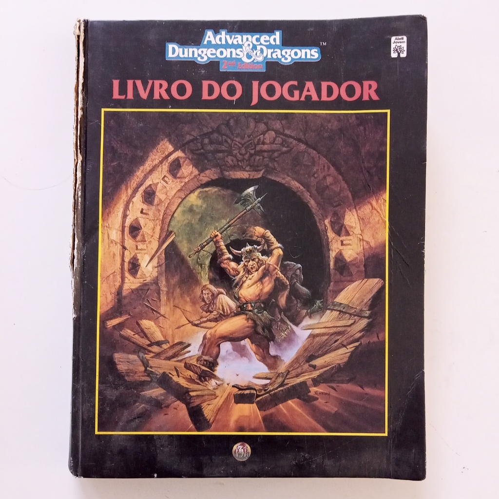 Livro Advanced Dungeons & Dragons - Livro Do Jogador (Usado)