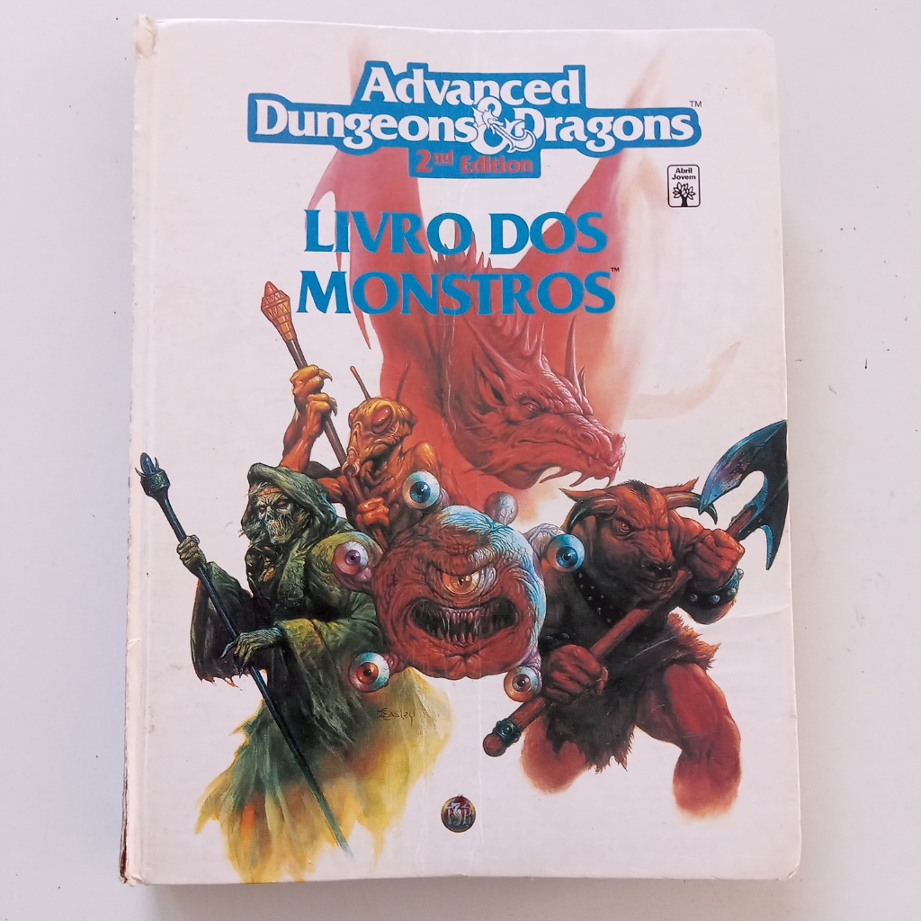 Livro Advanced Dungeons & Dragons: Livro Dos Monstros