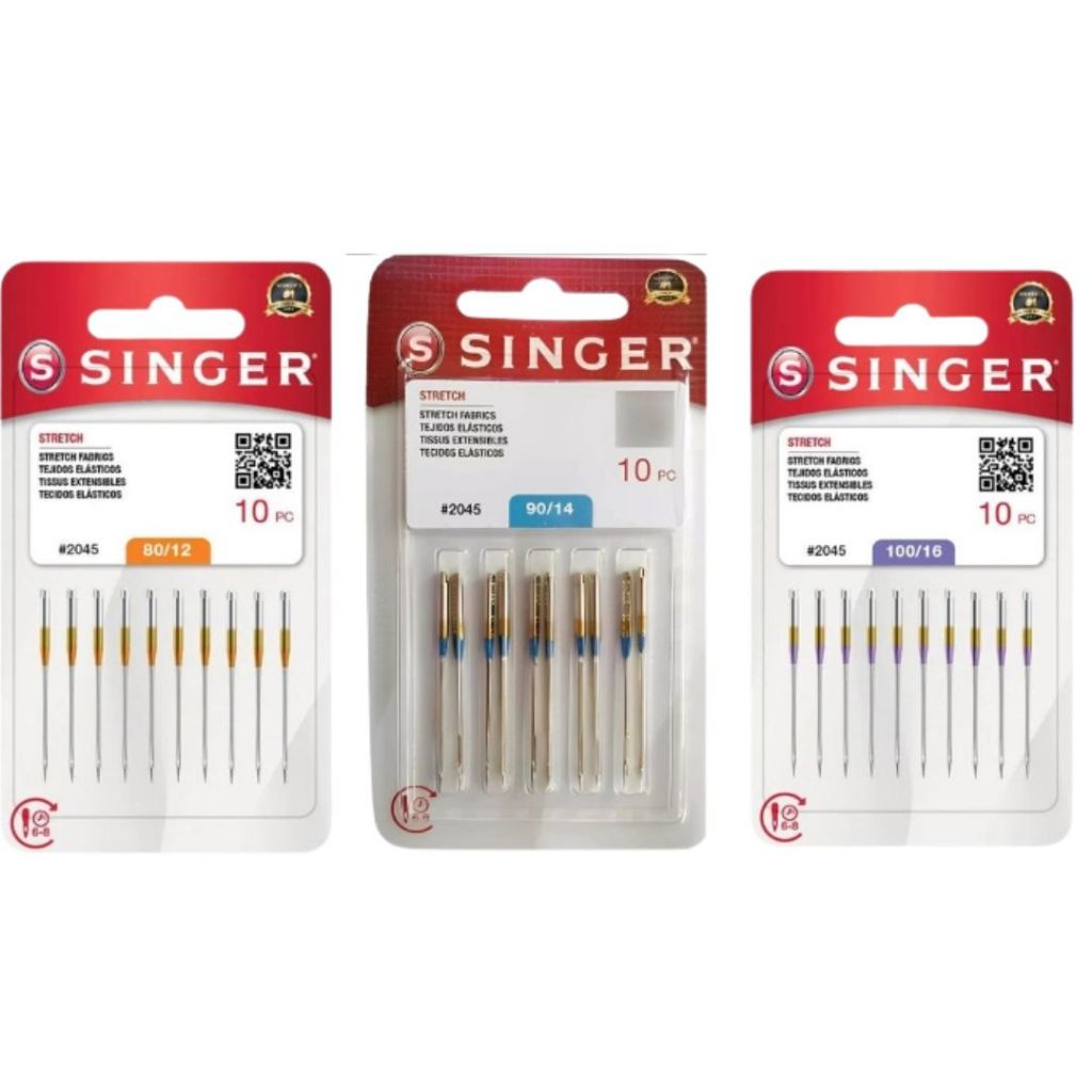 Kit Agulhas Singer Nº 12/14/16 P/ Máquinas Brother, Janome, Elna e Elgin em Oferta na Shopee