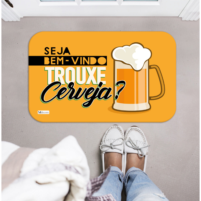 Tapete de Porta de Entrada Sala Decorativo Capacho Antiderrapante Latéx Natal 40cm em Oferta na Shopee