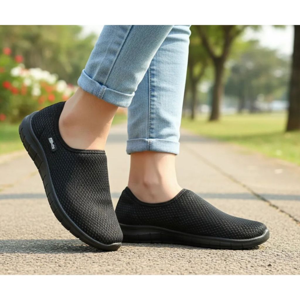 Tênis Slip On Lycra Favo Activitta Conforto Estilo Original Sem Cadarço Calçe Facil