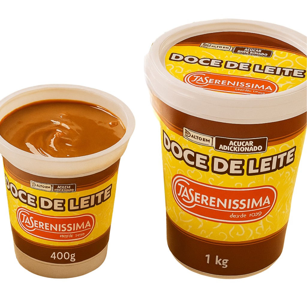 Doce de leite La Serenissima Argentino Legítimo 1KG